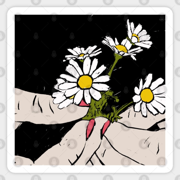 Daisies Sticker by gnomeapple